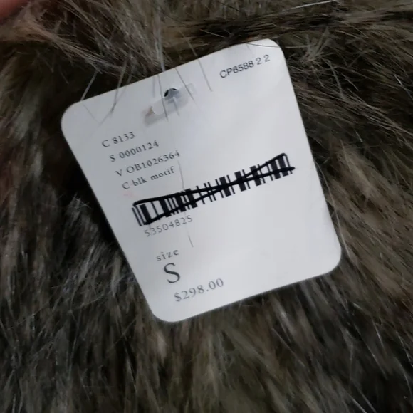 NWT Free People Faux Fur Jacket - Picture 12 of 14